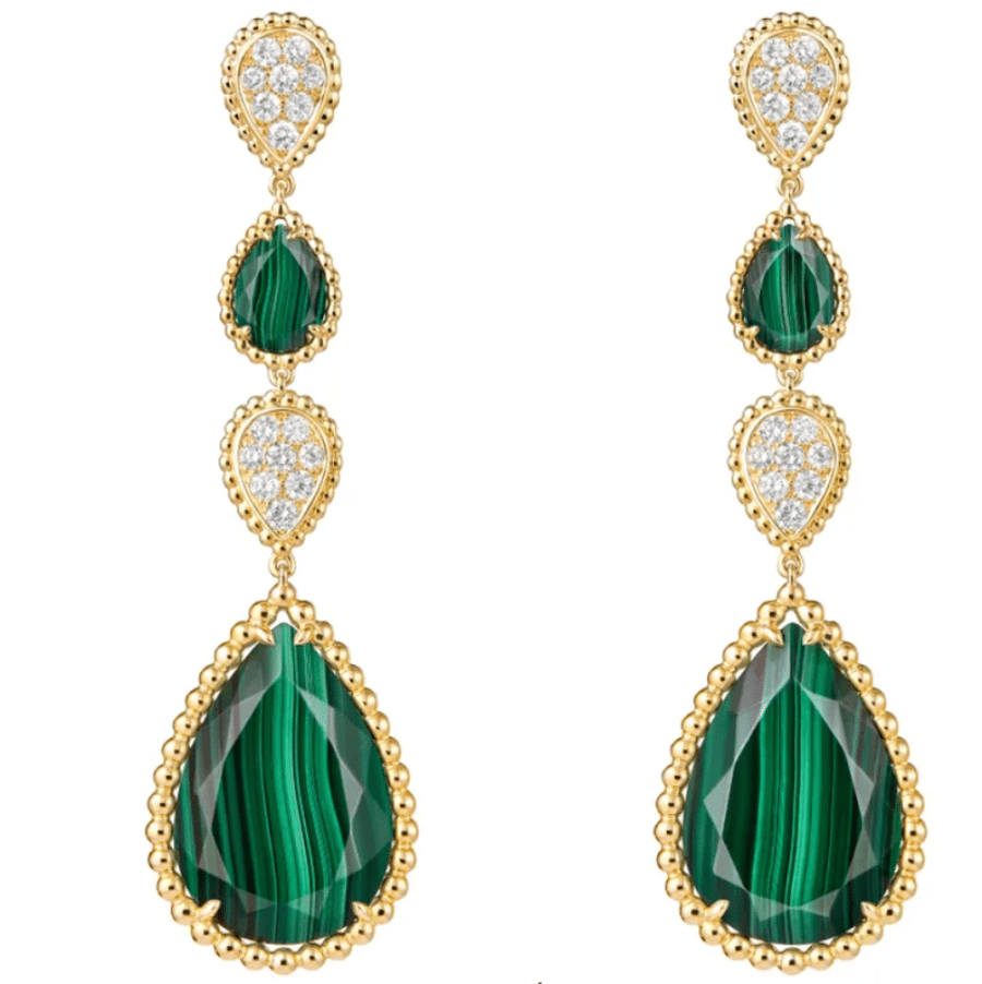 بوشرون | Serpent Bohème Pendant Earrings