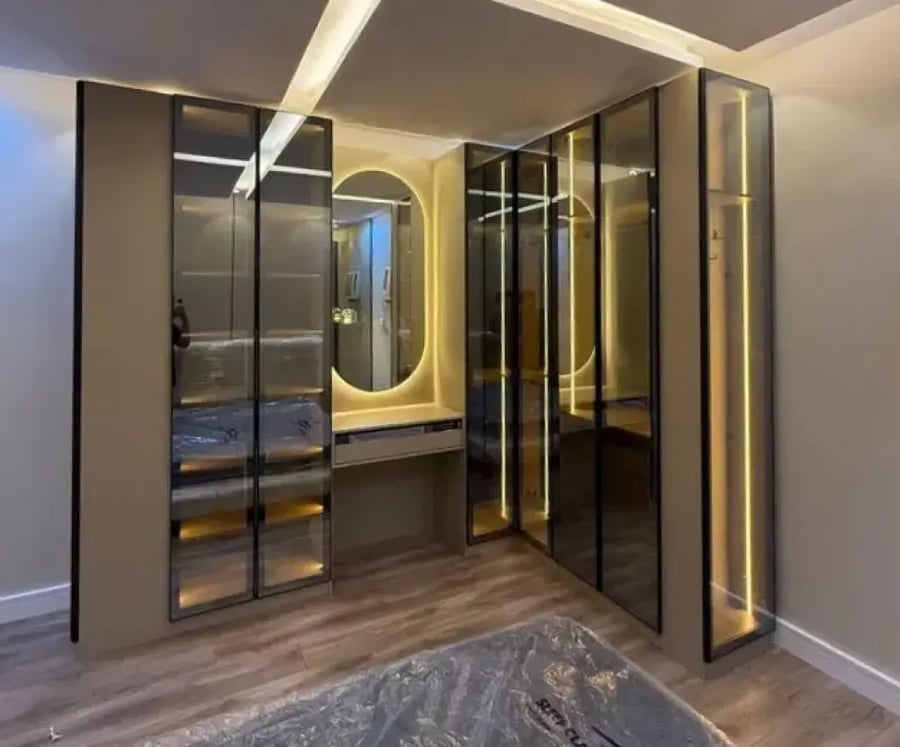 دولاب ملابس ميرال مودرن بتصميم أنيق من نبع الابتكار للأثاث