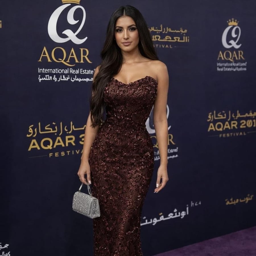 فستان سهرة