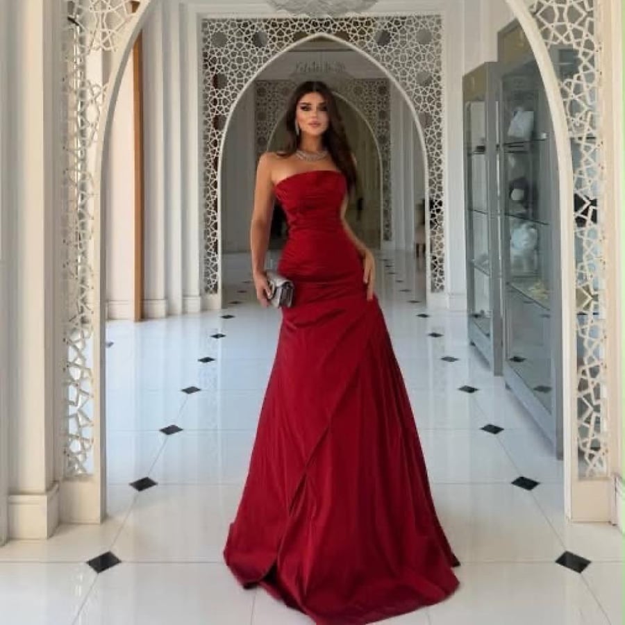 فستان سهرة