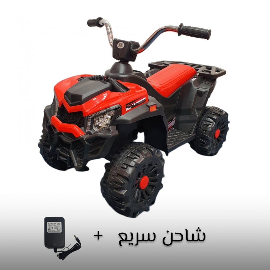 دباب أطفال كهربائي - تصميم رياضي 4 عجلات
