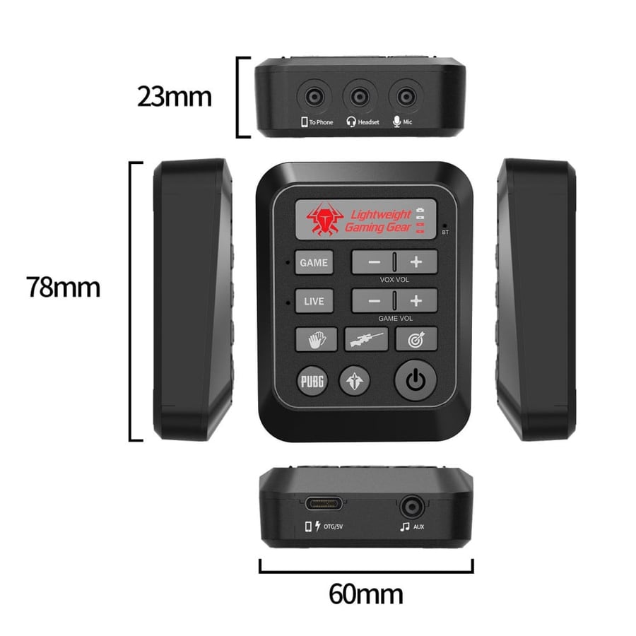 كرت صوت للألعاب والبث المباشر PLEXTON GS6