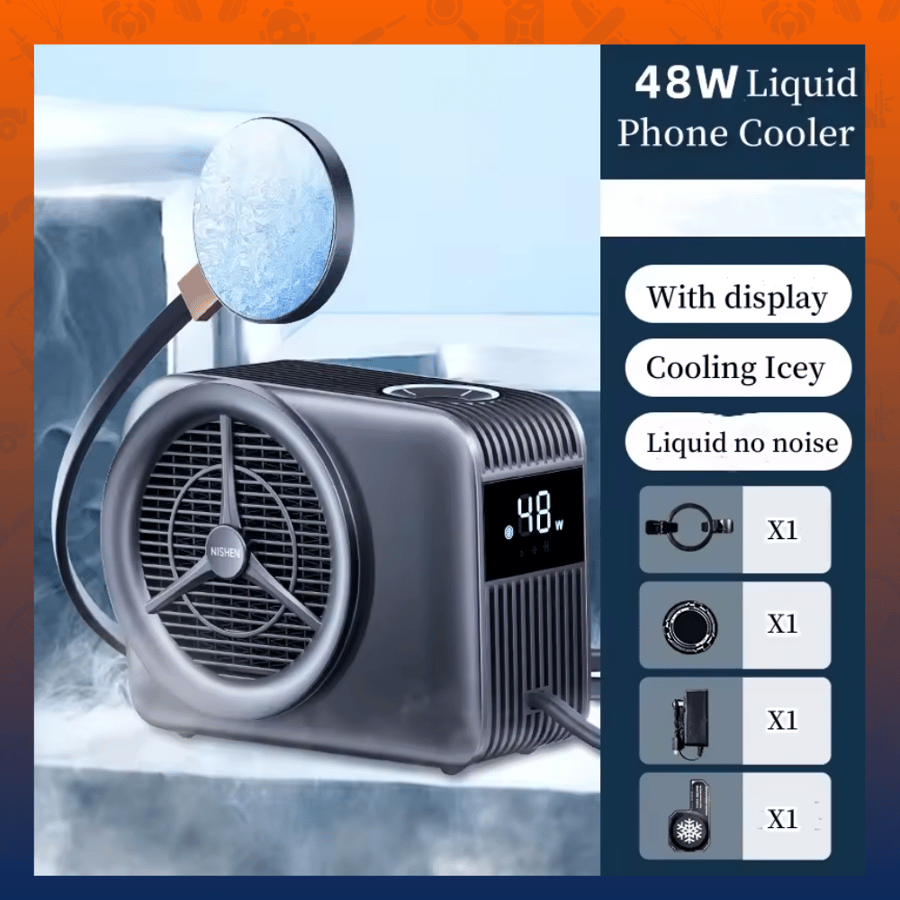 نيشن تبريد مائي 48 واط للجوال والتابلت (nishen 48W Liquid Cooled)