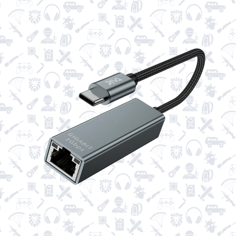 وصلة بيفا TYPE-C TO EATHRNET 1000Mpbs