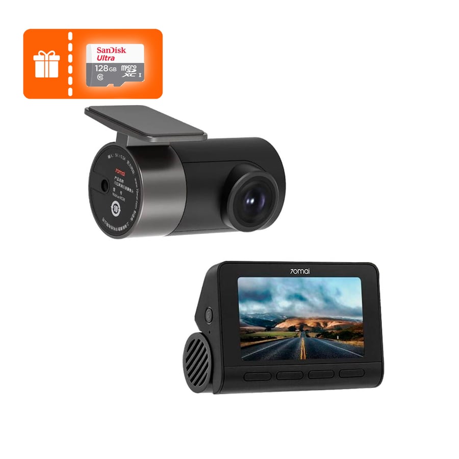داش كام بكج كامل أمامية و خلفية ( Dash Cam A800s 4k)