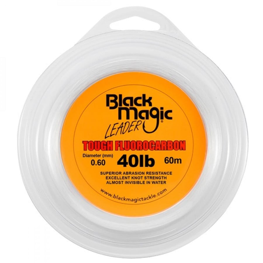 ليدر tough fluorocarbon  black magic