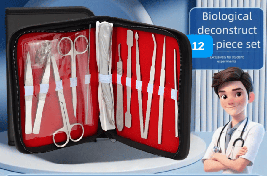 شنطة ادوات تشريح-Amal instruments dissecting set