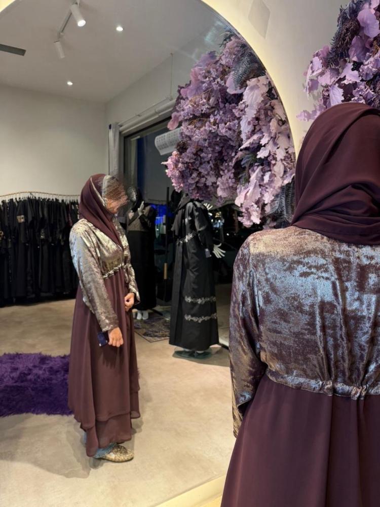 عباية كلوش شيفون