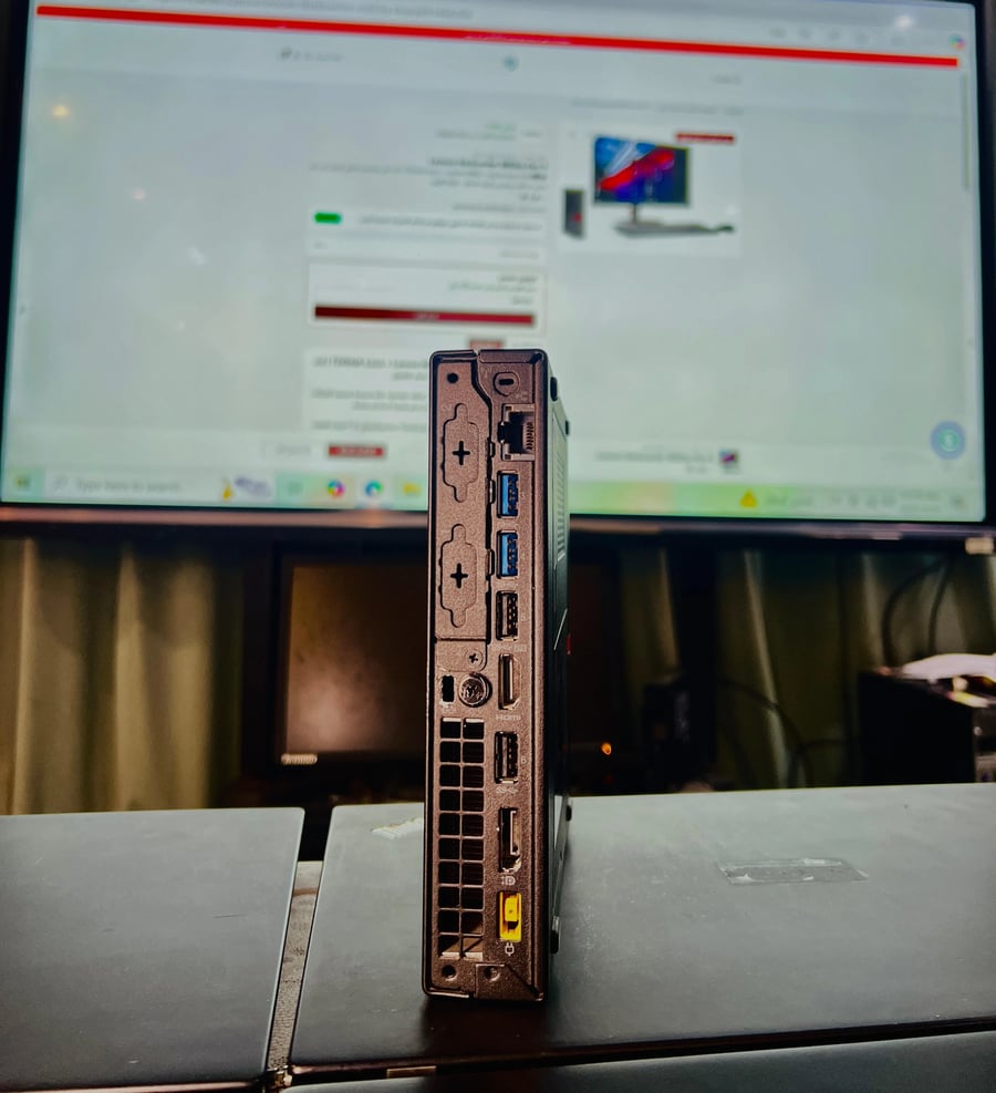 Lenovo ThinkCentre M920q Tiny الجيل الثامن مع شاشه