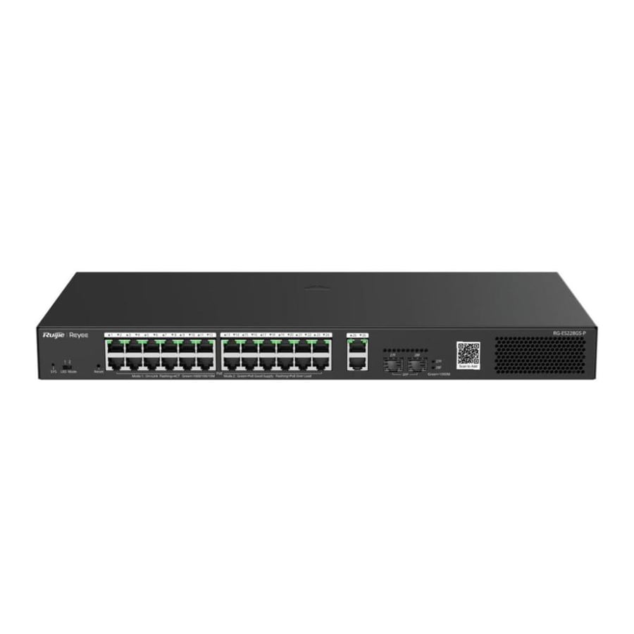 سويتش روجي راي 24 منفذ جيجابت RG-ES228GS-P
