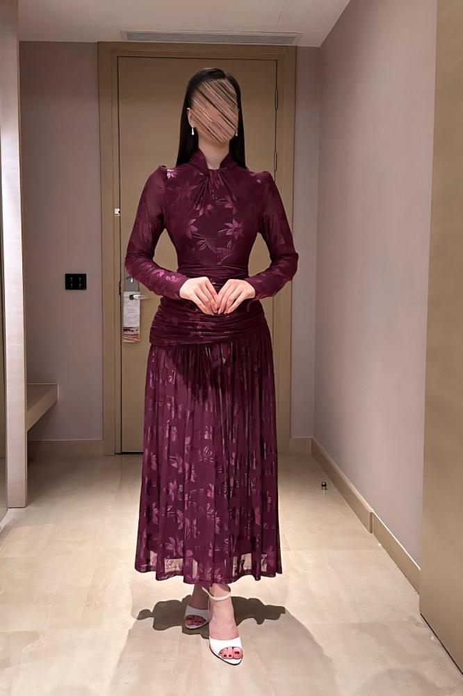 فستان  ناعم للعيد