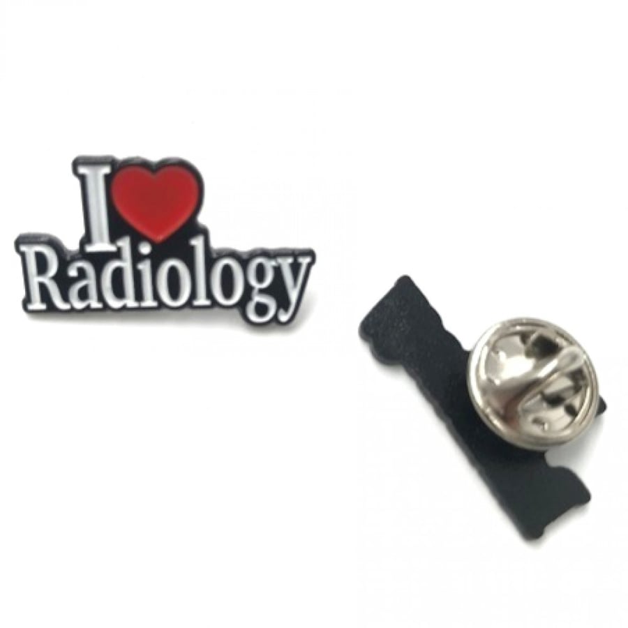 I Love Radiology Brooch