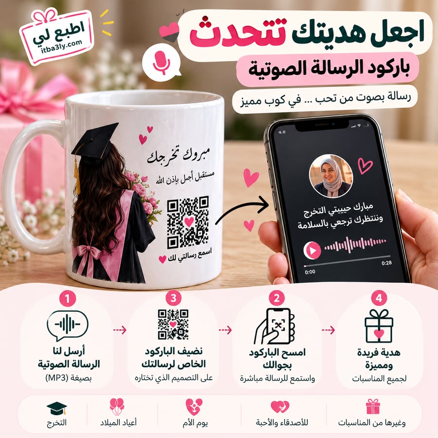 هديتك تتكلم | باركود الرسالة الصوتية ️