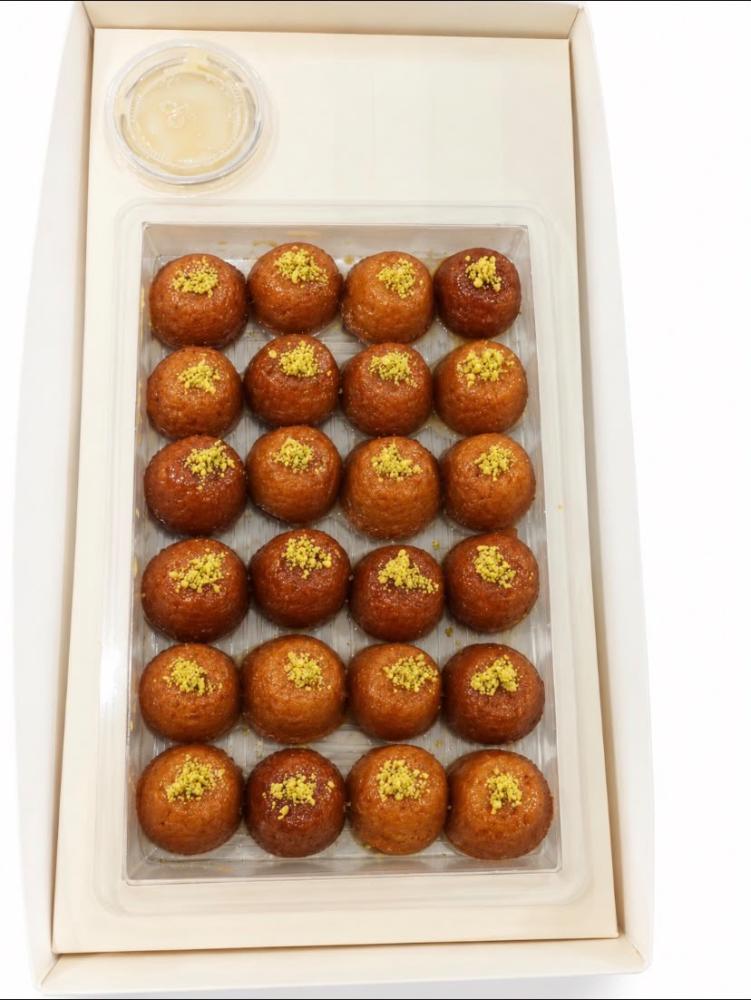بسبوسة قشطة ميني