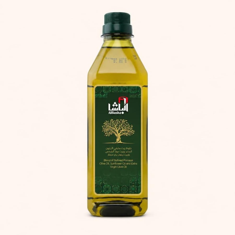 Al-Basha Olive Oil 4 Liters - 4 Gallon Pack