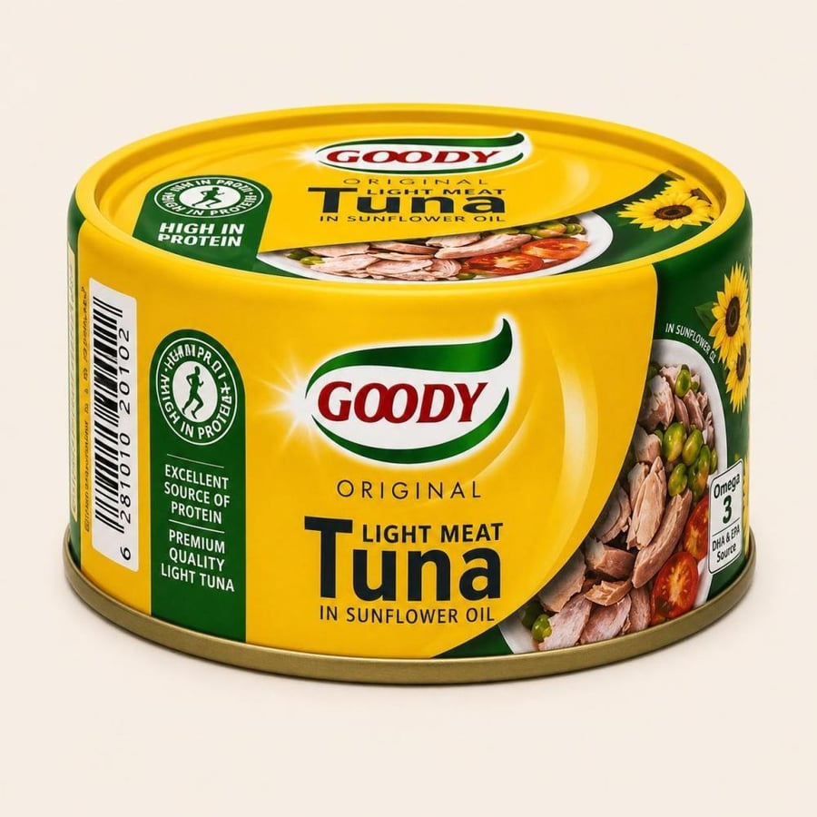 Goody Large Light Tuna 48*185g Oil