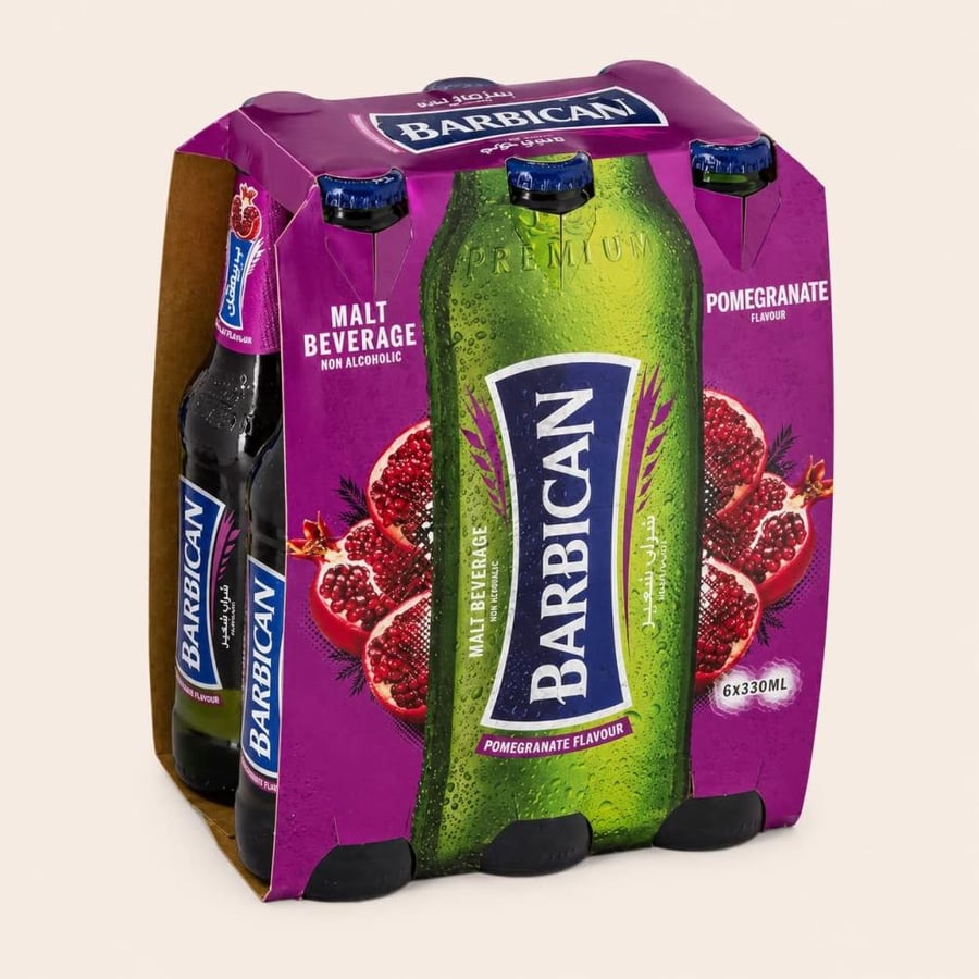 Barbican beer, pomegranate cans, 24 * 250 ml