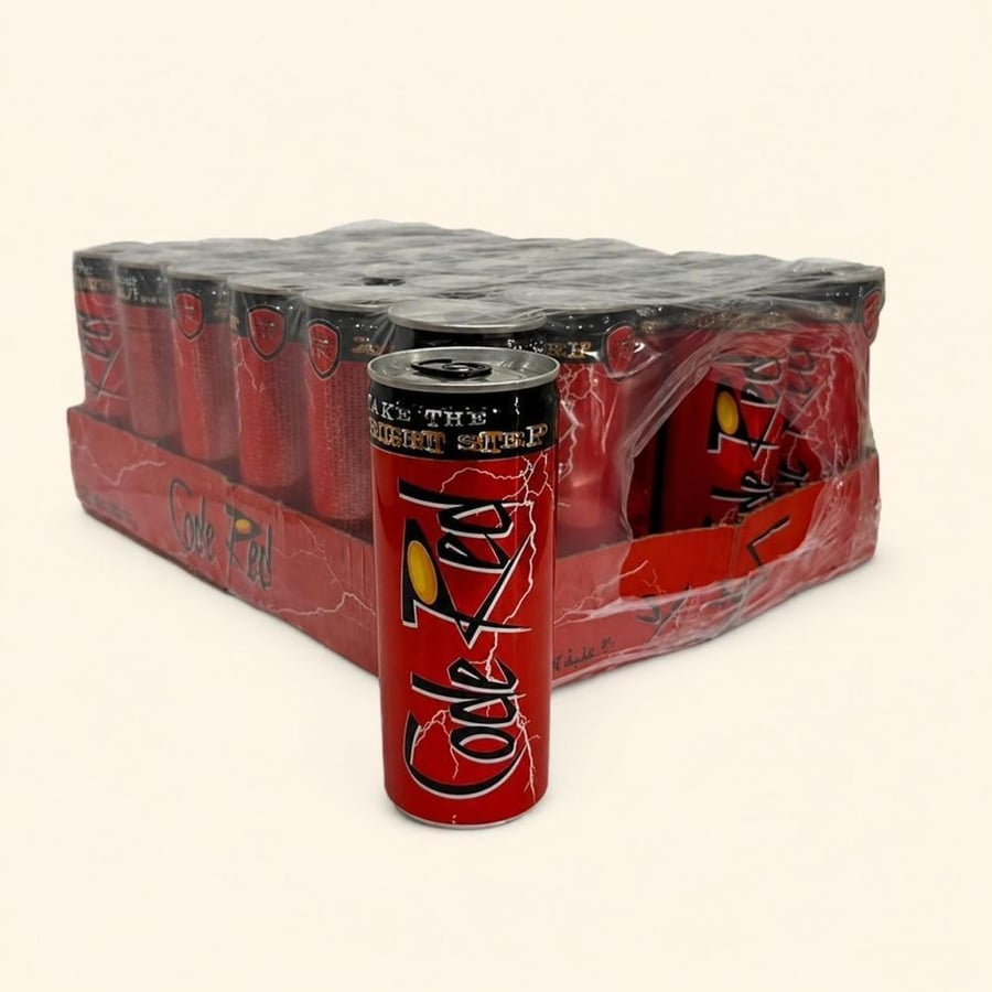 Red code for 30 x 250 ml cans