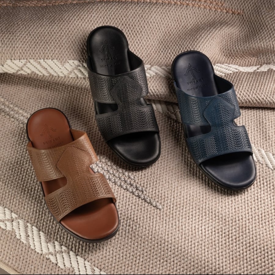 Comfort (natural leather slipper)