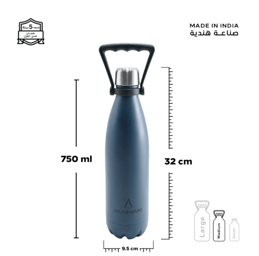 Atlas Wear 750 ml navy