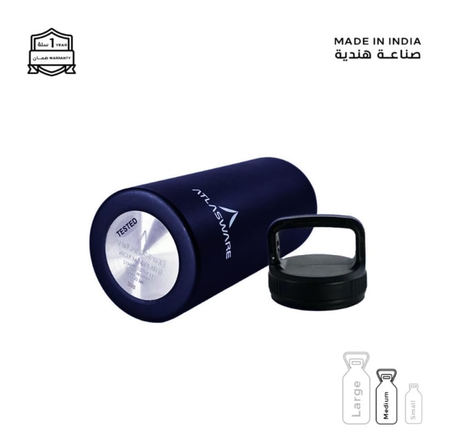 Atlas Wear bottle 1000 ml European navy