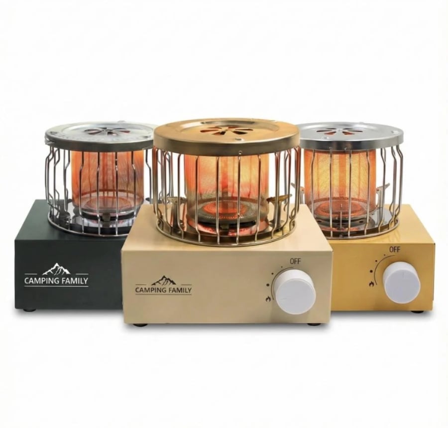 Gas heater and stove CM-36407 - Cream
