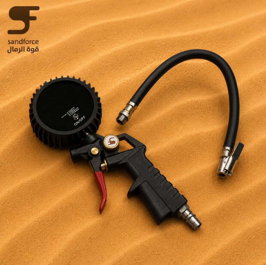 مقياس ضغط الاطارات - Sandforce اليكتروني