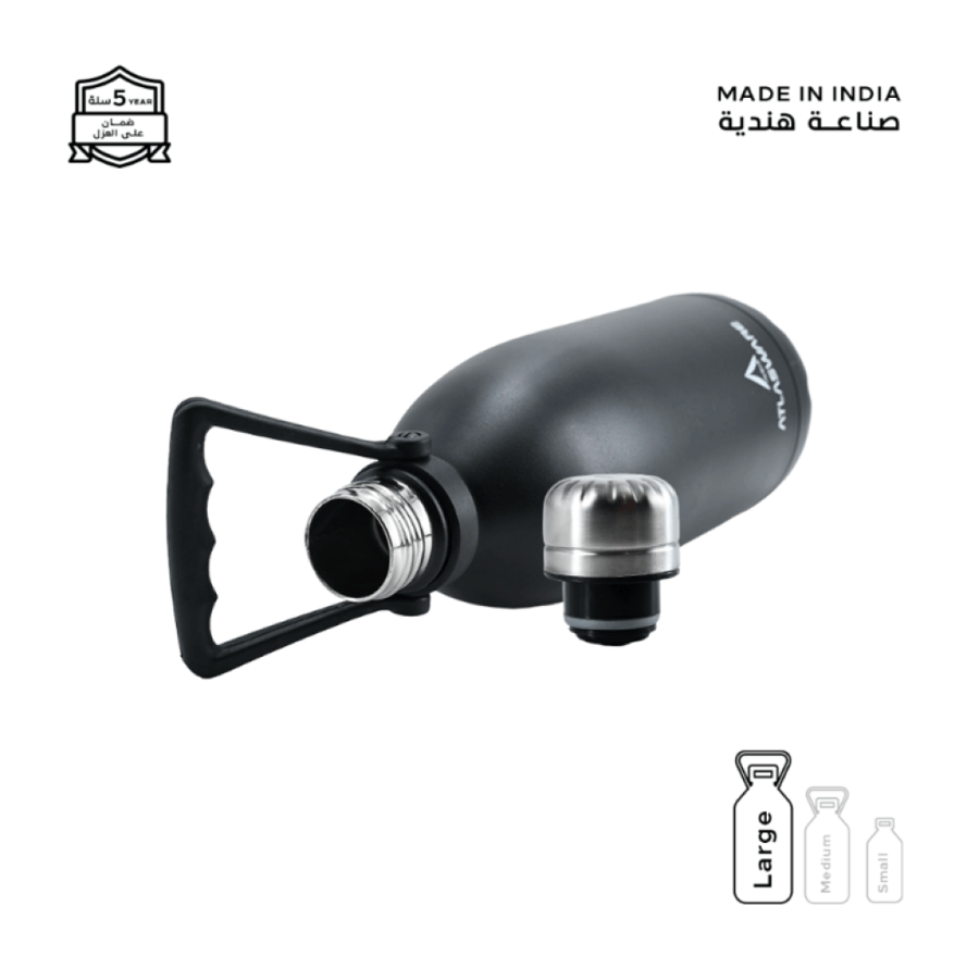 Atlas Wear water bottle 1350 ml black