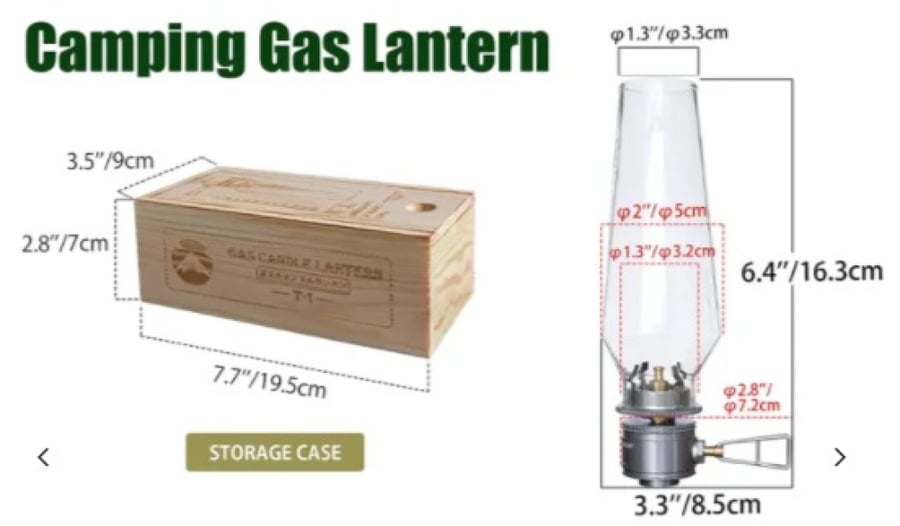 Gas lantern
