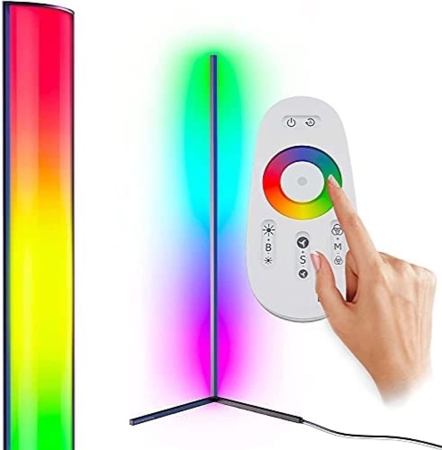 اضاءة زاوية RGB- متعددة الالوان والخصائص
