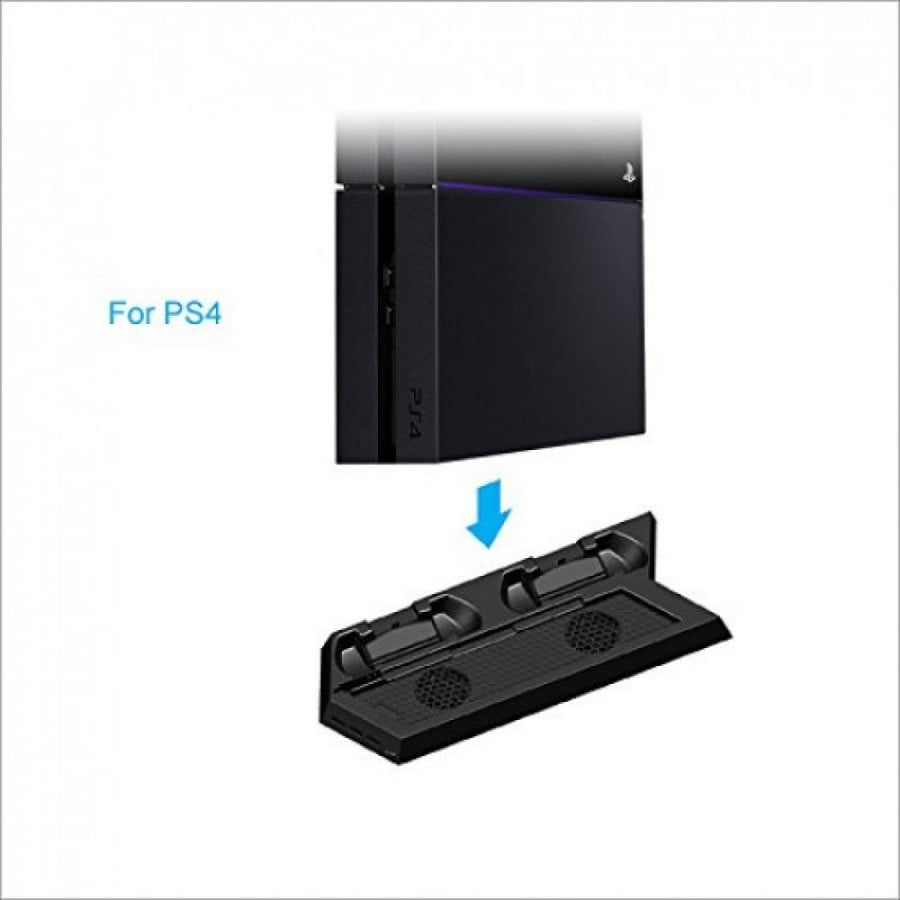 قاعدة مع مرواح تبريد وشاحن-PS4 PS4 slim