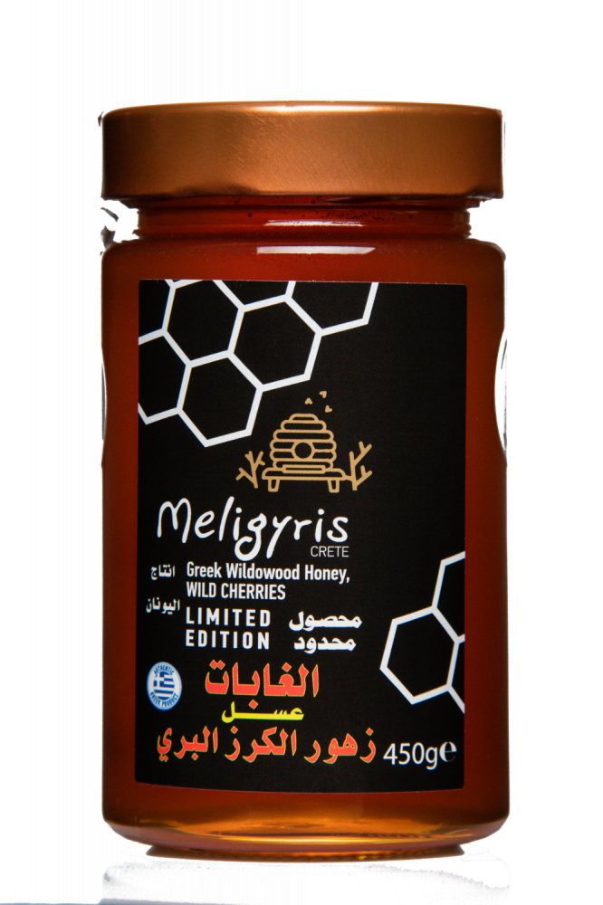 عسل الغابات زهور الكرز البري 450 جرام