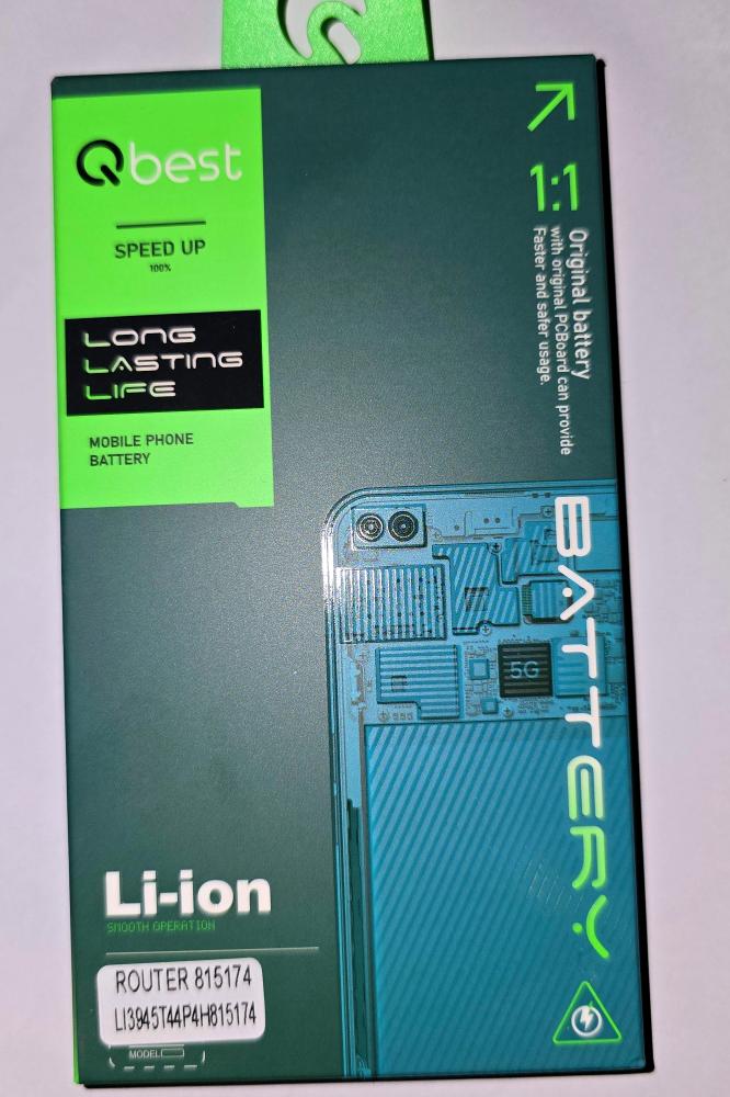 ZTE Wi-Fi router battery, brand Qubest E 5G, portable, ZTE mu5001 and mu5001a and mu5002, 4500 mAh, high quality, original, companies