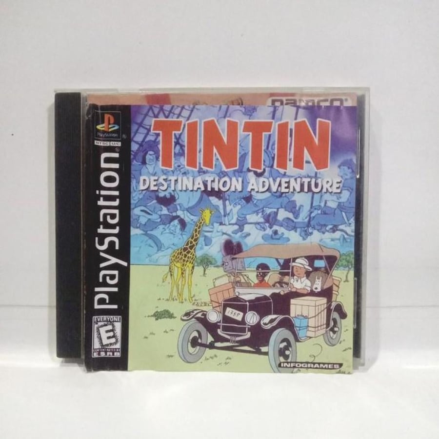 اسطوانة سوني ون "Tintin: Destination Adventure" PS 1