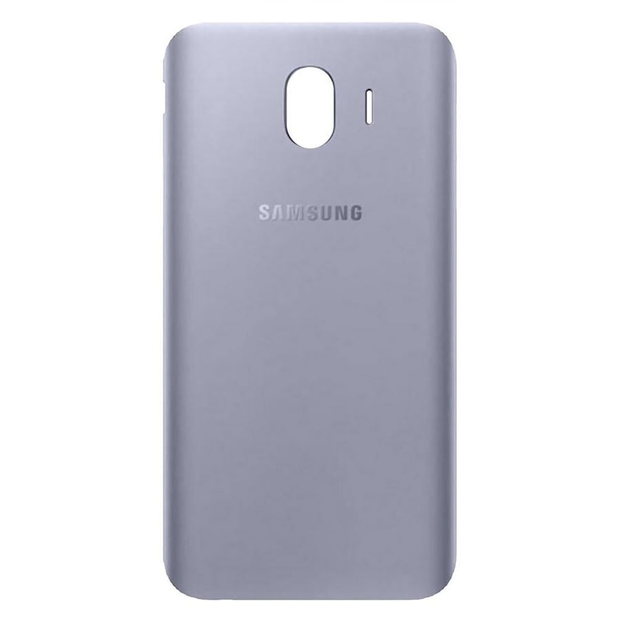 غطاء خلفي لهاتف جي 4 رصاصي الاصلي  COVER Samsung GALAXY J4