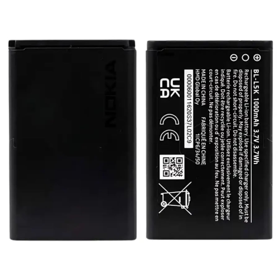 بطارية نوكيا موديل Original Nokia BL-L5K Battery – 1000mAh  BL_L5K