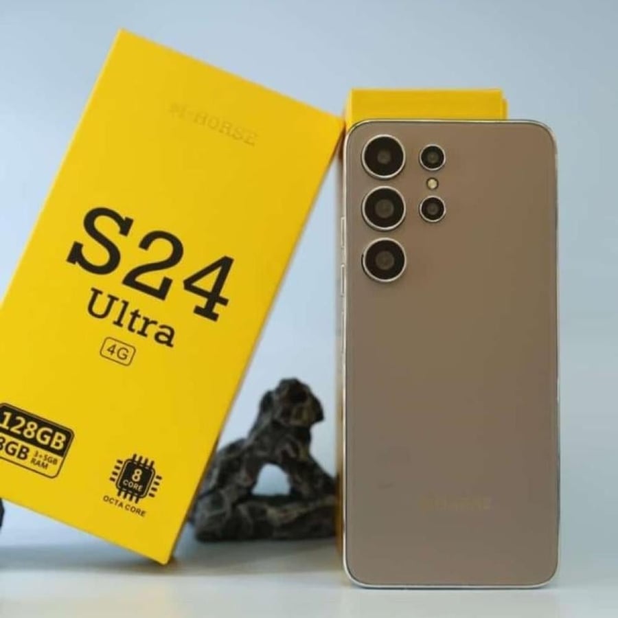 شاشة جوال ام هورس +S24 Ultra شبية السامسونج LCD M-horse S24 Ultra