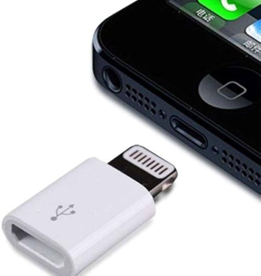 Converting it from Samsung micro cable to iPhone