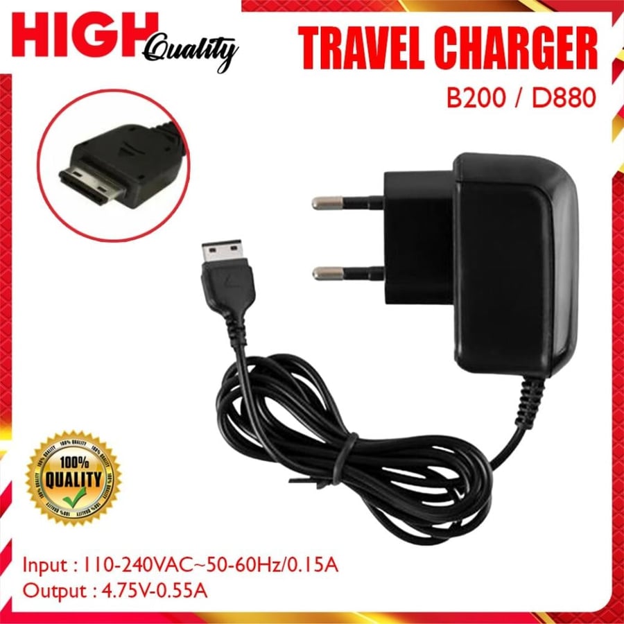 شاحن سامسونج وموترلا قديم ازرار موديل CHARGER SAMSUNG D880_E250_D900_D200