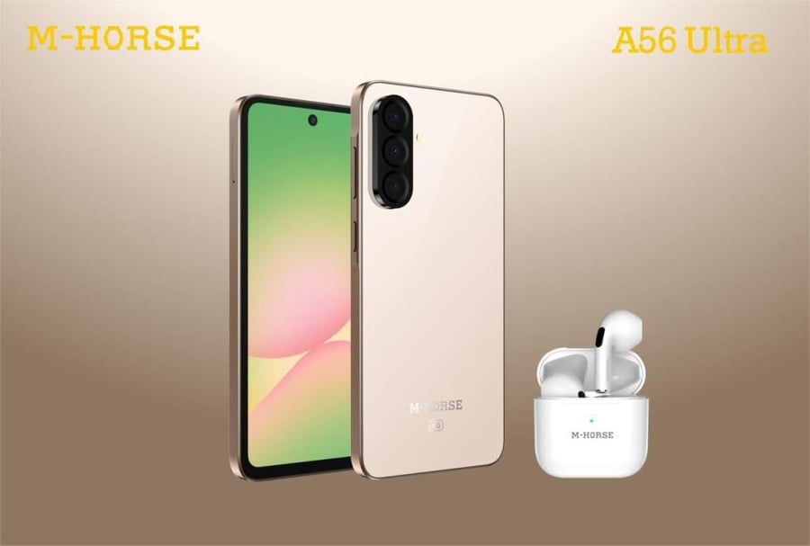 جوال ام هورس M-HORSE A56ULTRA ذاكرة RAM سعة 8 جيجابايت، وسعة تخزين 128 جيجابايت، يدعم 4G