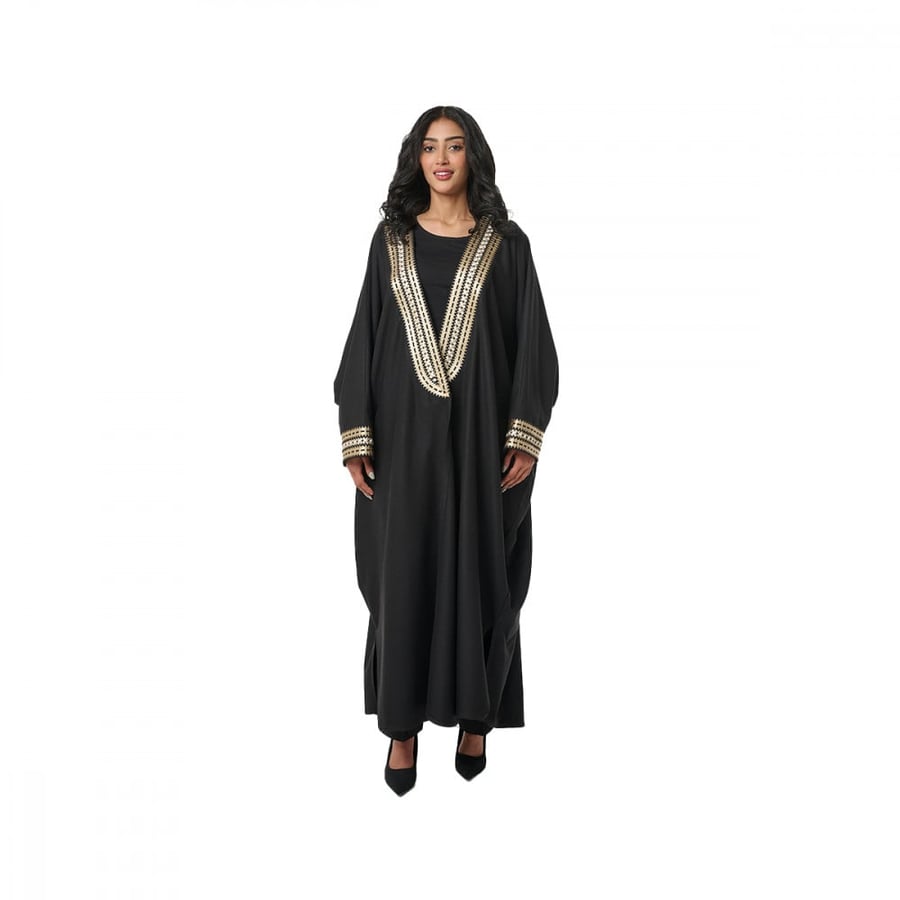 Najdiya Bisht Abaya Black
