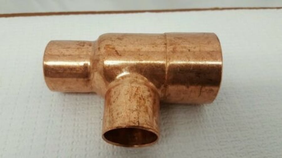 TEE REDUCER 1 5-8X1 3-8X1 3-8 NIBCO No 02262A تي نقاص نحاس