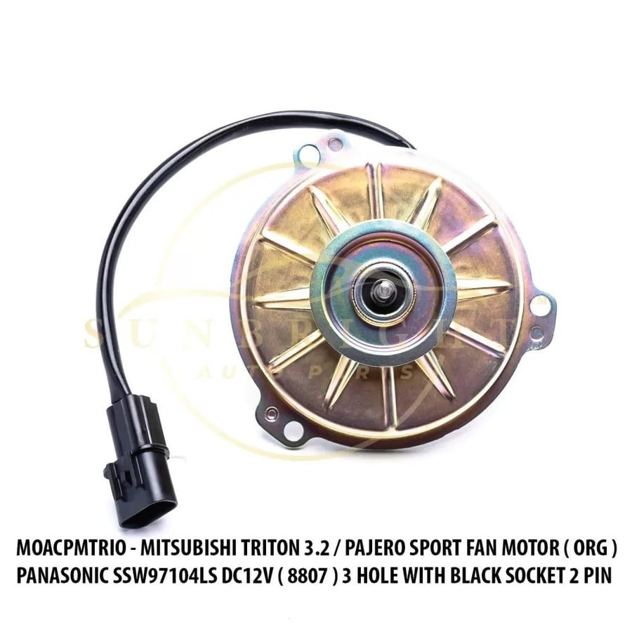PANASONIC MOTOR PANCAKE MITSUBISHI TRITON PAJERO SPORT 12V  No 11888J