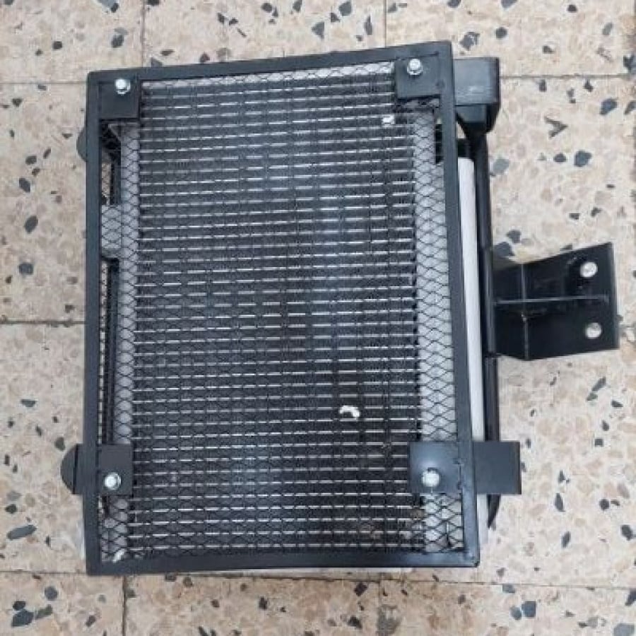 #13358K لديتر مكيف ايسوزو مع مروحة كوري / CONDENSER WITH FAN ISUZU TRUCK ORGINAL SET OF CONDENSER 24V