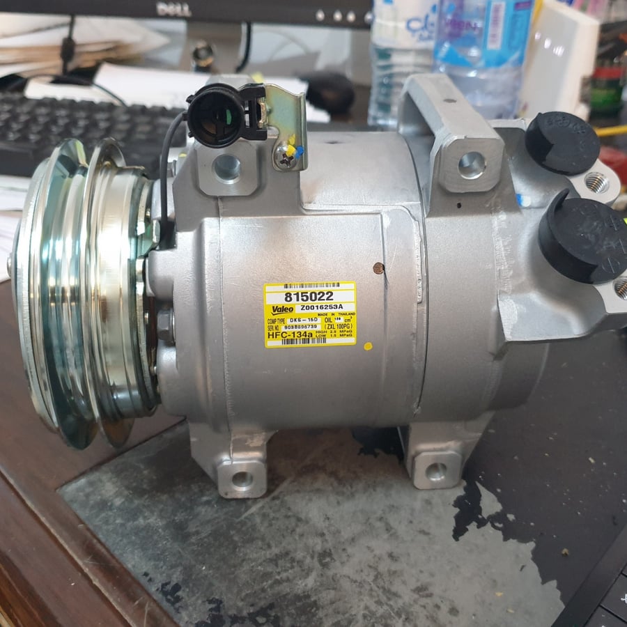 #12228T كمبروسر  مكيف متسوبيشي تريتون  / COMPRESSOR MITSUBISHI TRITON L200 05-14 DIESEL