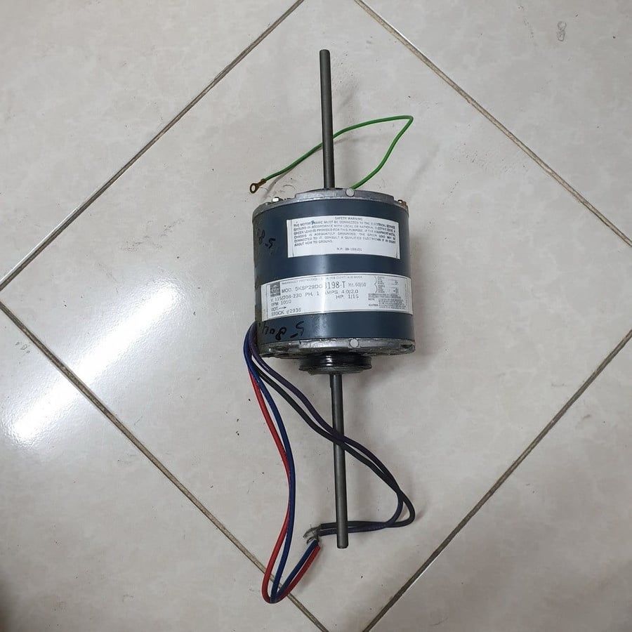 #05804A ماطور مكيف جنرال AC AIR CON MOTOR GE 5KSP29DG3198-T