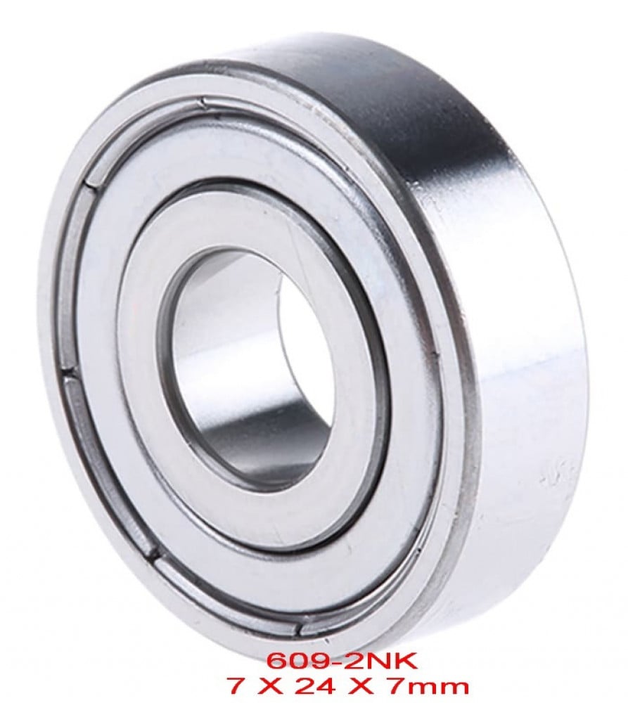 BALL BEARING 609-2NK 7 X 24 X 7mm No 04725J  رمان بلي ياباني