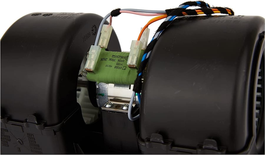 #10220G ماطور بلور 24 فولت ماهلي الماني  / BLOWER MOTOR 24V  VOLVO MAHLE WITH CASING