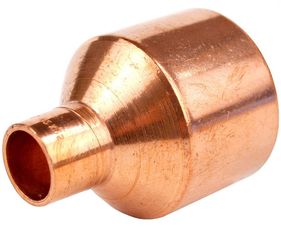 COPPER REDUCER 2 1-8 X 7-8 INCH SOLDER  No 02310A نقاص نحاس