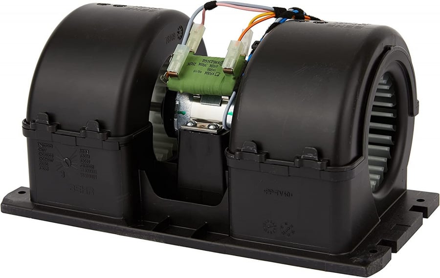 #10220G ماطور بلور 24 فولت ماهلي الماني  / BLOWER MOTOR 24V  VOLVO MAHLE WITH CASING